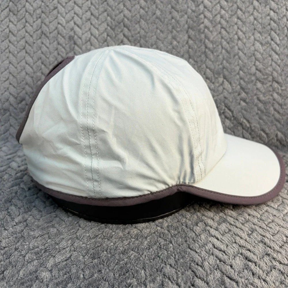 Ponyflo Women High Ponytail Baseball Hat Gray Purple Mesh Running Cap FWGAPT6